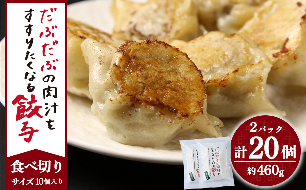
                  だぶだぶの肉汁をすすりたくなる餃子 20個（10個入×2パック） ぎょうざ 冷凍 ギョウザ おつまみ おかず 中華 惣菜
                