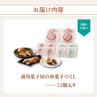 前川菓子屋の和菓子づくし（12個入り）