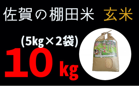 ｂ－２４８ 棚田米（ 令和５年産 ） 夢しずく 玄米 5kg × 2袋 計 10kg | ひらの棚田米