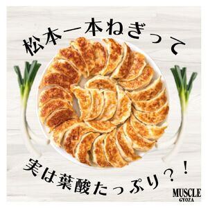 MUSCLE GYOZA ～ マッスルギョーザ ～ 松本一本ねぎ 3パックセット