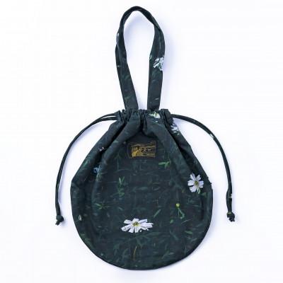 ふるさと納税 桐生市 【ezu】re-meeting circle bag 白い花