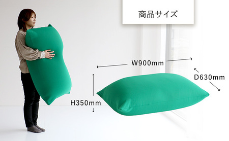 もちmochi SQUARE -big- 新生活 一人暮らし 買い替え おしゃれ クッション 枕 寝具ギフト プレゼント お祝い ブラウン