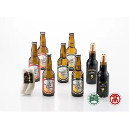 【毎月定期便】《大山Gビール》・大山ハム詰合せ全3回【配送不可地域：離島】【4090945】