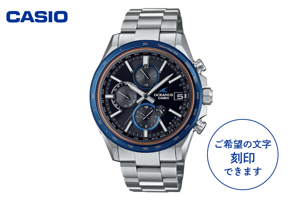 
CASIO腕時計 OCEANUS OCW-T4000D-1AJF ≪名入れ有り≫
