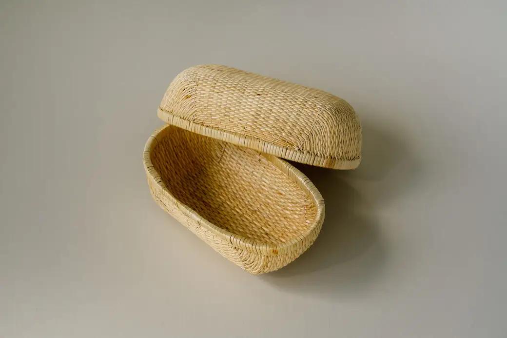 【伝統工芸品】KORI ANRI JAPAN「MUSUBU ヤナギの器」 "Lサイズ" 柳行李 / 豊岡杞柳細工 飯行李 弁当箱 お弁当 行楽 ピクニック ランチボックス