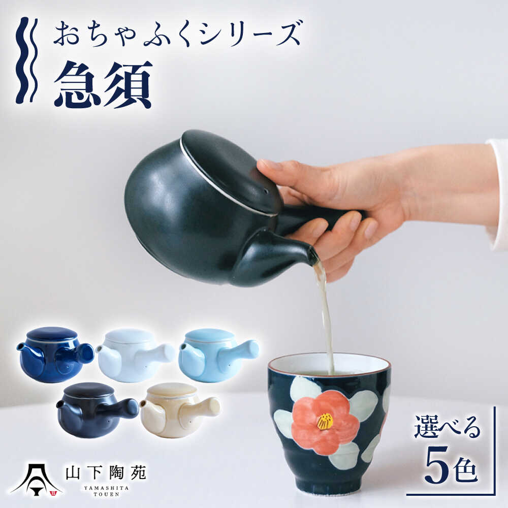 【ふるさと納税】＜5色から選べる！＞急須 おちゃふく 1個【山下陶苑】[OAP059]