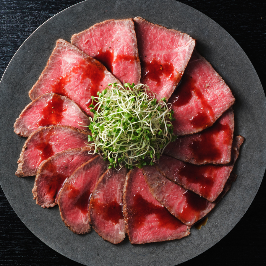 ＜踊るローストビーフ　ともや＞京都府産「黒毛和牛」ローストビーフ3種セット（ランプ・イチボ・モモ）各100g（計300g）