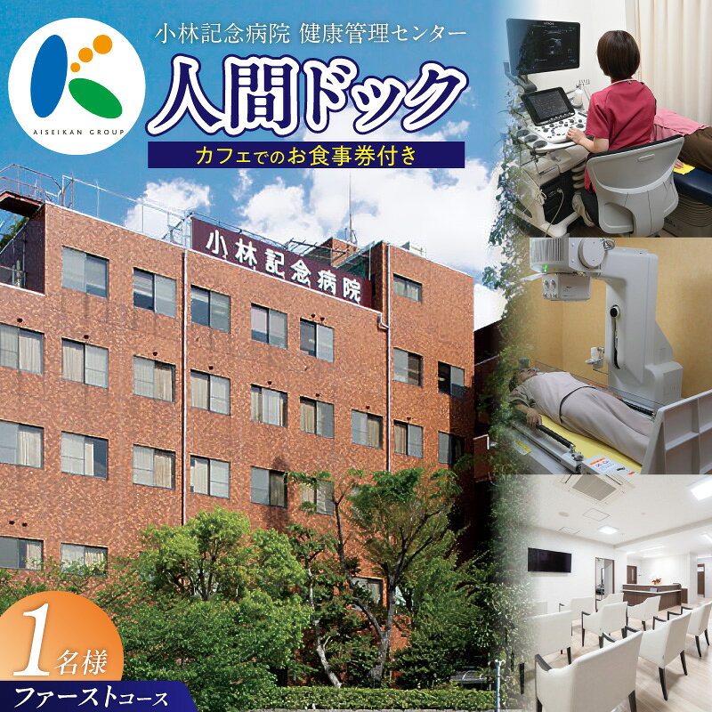 【ふるさと納税】小林記念病院 人間ドック ファーストコース 利用券 1名様分 健診 健康診断 健康 生活習慣病 早期発見 予防 券 チケット ギフト用 贈り物 愛知県 碧南市 送料無料