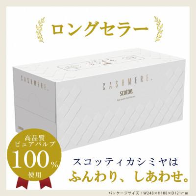 ふるさと納税 福知山市 【ボックスティッシュ】　スコッティ　カシミヤ　10箱　K03 |  | 01