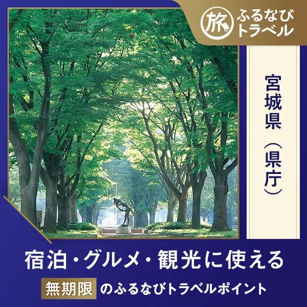 【宮城旅行・宿泊無期限】旅行ポイント宮城県ふるなびトラベルポイント
