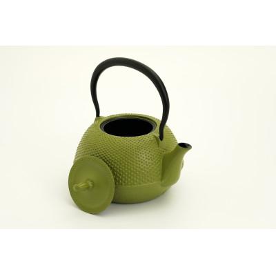 ふるさと納税 奥州市 南部鉄器 鉄瓶 末広アラレ緑 1.2L 伝統工芸品 [BS028] |  | 03