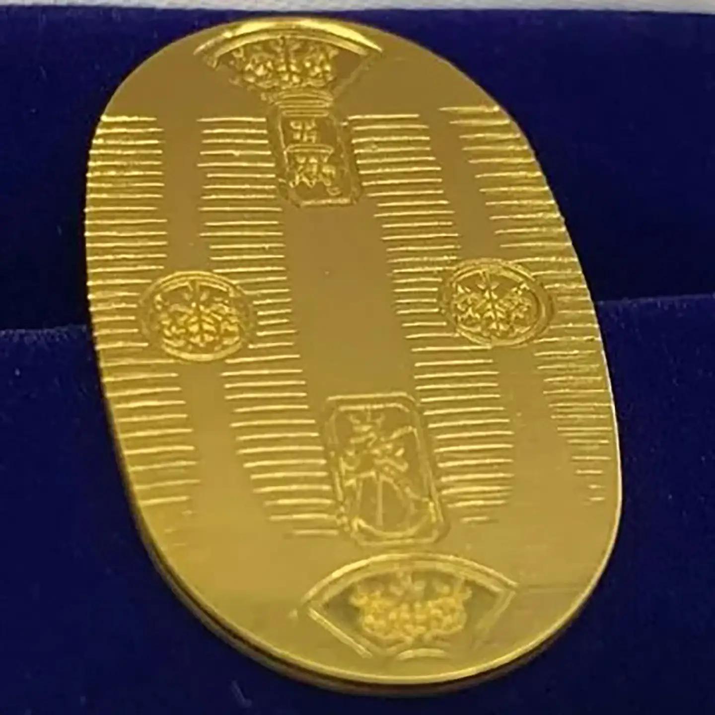 純金 造幣局検定刻印入り 5g 小判 純金