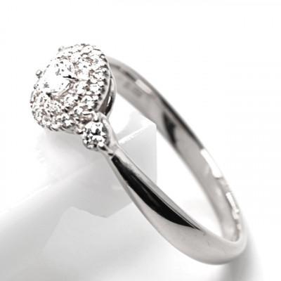 ふるさと納税 笛吹市 プラチナダイヤモンドリング　0.26CT　R3975DI-P #20 |  | 03