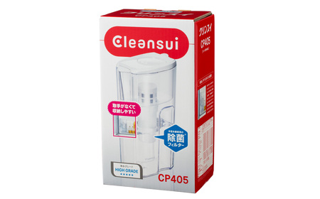 クリンスイポット型浄水器 CP405（1.5L中型モデル）家庭用 ポット型 浄水器 ポット型 ろ過