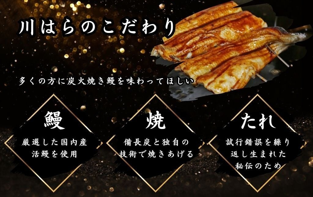 国産 うなぎの蒲焼 【3尾】 たれ付き 鰻 うなぎ 丑の日 魚 魚介 海鮮 肉厚 ジューシー かば焼き 蒲焼き うな重 ひつまぶし うな丼 どんぶり ごはん お米 年末年始 お取り寄せ ギフト プレゼ