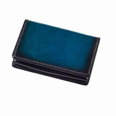 ふるさと納税 長野県 jaCHRO BUSINESS CARD CASE(カードケース)　青