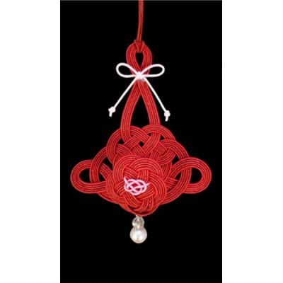 ふるさと納税 野々市市 【金沢水引】水引アロマディフューザー　Hang　レッド