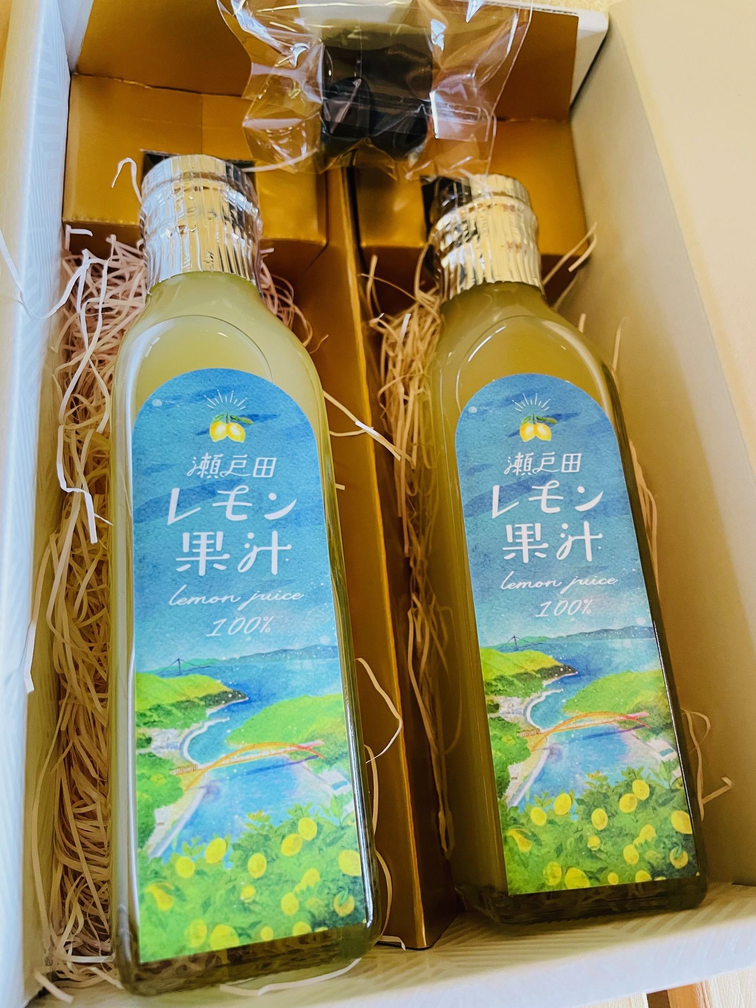 瀬戸田レモン果汁～lemon juice100%～　200ml×2本セット【飲料 果実飲料 ドリンク 食品 人気 おすすめ 尾道市】
