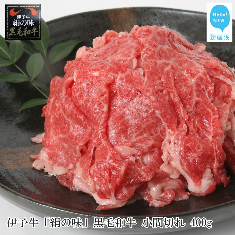 【ふるさと納税】 【数量限定】 伊予牛 「絹の味」 黒毛和牛 小間切れ 400g 和牛 ブランド牛 すき焼き 炒め物 国産 伊予牛 牛肉 愛媛県