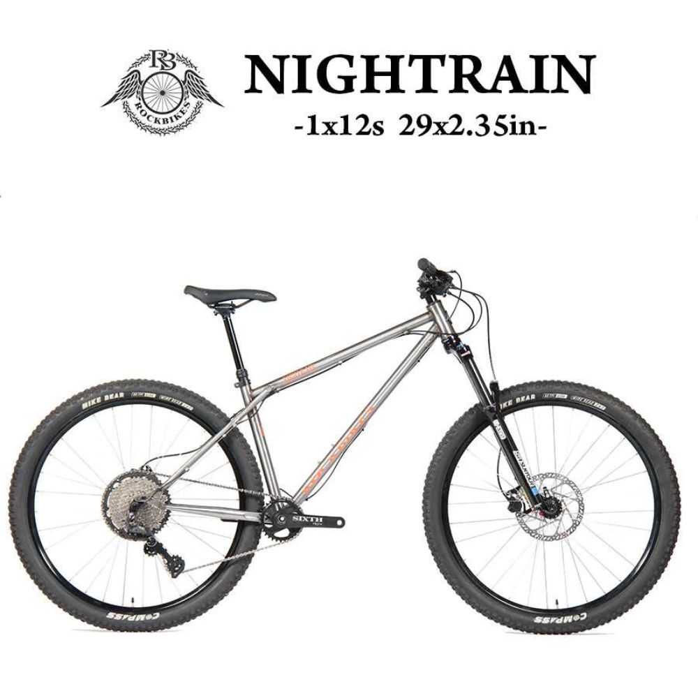 マウンテンバイク ACTWITH×ROCKBIKES コラボレーション M (420mm):適応身長165cm～185cm オリジナル 完成車