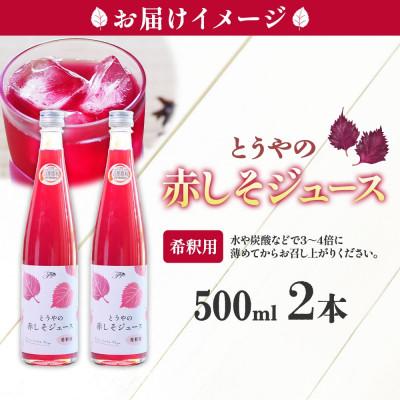 ふるさと納税 洞爺湖町 北海道 とうやの赤しそジュース 2本入り 希釈用 ピュアフーズとうや 洞爺湖町 |  | 03