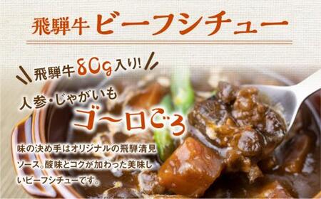飛騨牛シチュー＆飛騨牛牛すじシチュー（400ｇ × 各3袋） | 極旨 ビーフシチュー 牛すじシチュー 飛騨牛 飛騨清見ソース 具材ゴロゴロ 飛騨牛 おいしい おすすめ レトルト 野菜 ふるさと清見 