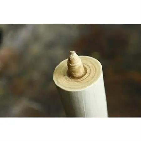 国内産ハゼの実蝋を100%使用して作った＜伝統工芸品　和ろうそく＞ダルマ40本入り　全工程手作り【1208664】