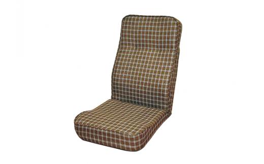 ハイバック座椅子（ブラウン）