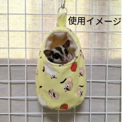ふるさと納税 掛川市 消臭・洗える!モモンガポーチ&ミニ巾着袋 イエロー |  | 01
