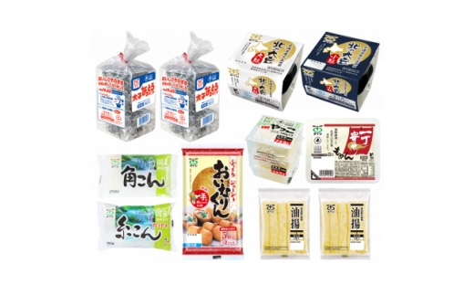 太子食品　納豆・豆腐・油揚げ・こんにゃくの詰め合わせ【1785577】
