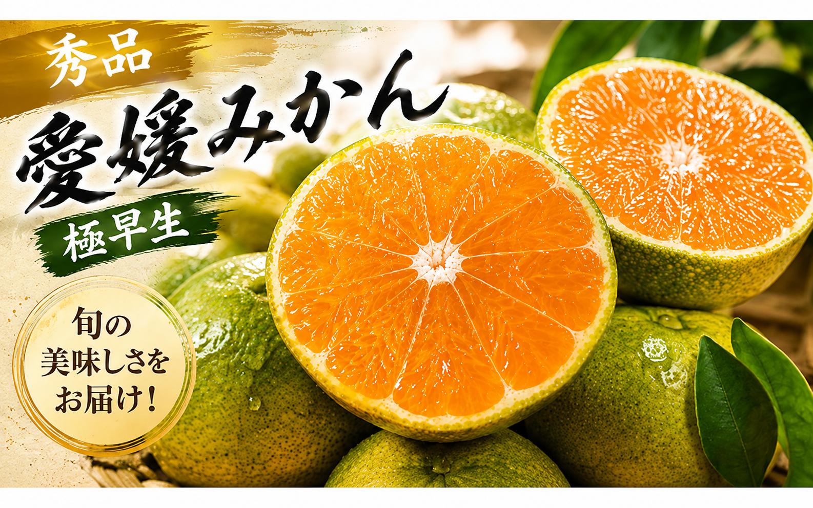 
                  【先行予約 】 秀品 愛媛みかん（ 温州 極早生 みかん ） 5kg 9000円 10月上旬発送 愛媛 みかん 温州みかん 極早生 みかん こたつ みかん ミカン 家庭用 産地直送  農家直送 期間限定 特産品  人気 限定 さわやか フルーツ 果物 柑橘 先行 事前 予約 受付 ビタミン 美味しい おいしい サイズ ミックス 愛南町 愛媛県 渚のみかん園
                