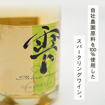 ふるさと納税 甲州市 シャインマスカットスパークリングワイン　〜雫(Larme)〜 |  | 01