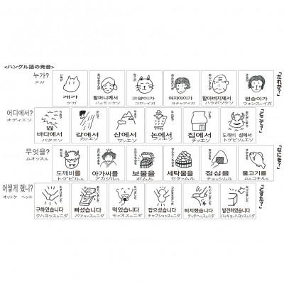 ふるさと納税 遠野市 遠野の森の木の絵本 「 だれがどすた? ハングル 版 (日本語付き:女の子)」 もくもく絵本研究所 |  | 02