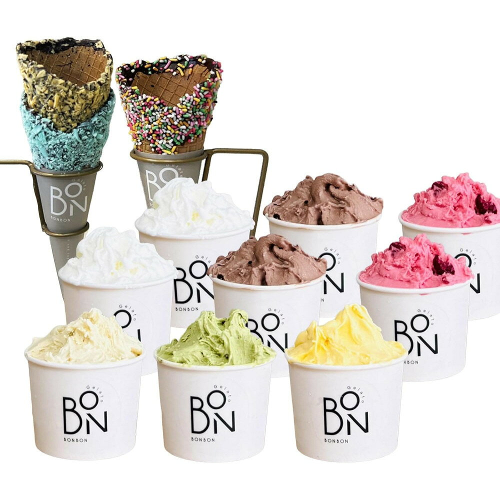 【ふるさと納税】ジェラート 6種 9個 アソートセット ギフト スペシャルコーン付