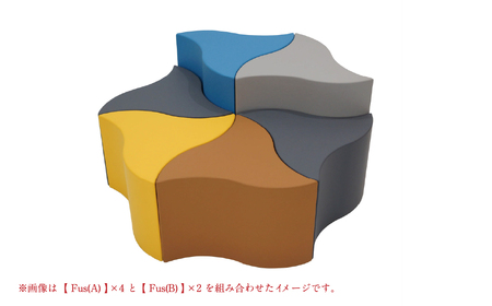 Fus （B） 椅子 イス インテリア オブジェ 置物