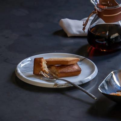 ふるさと納税 白山市 NIKKOの20.5cmプレートセット「マーブルグレー」《ニッコー食器》(11402-0020-5) |  | 03