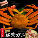 【ふるさと納税】 【魚倉】タグ 付き ボイル 松葉ガニ（中 650g 以上） ズワイガニ 松葉蟹 カニ かに かにしゃぶ 【11月から3月発送予定】