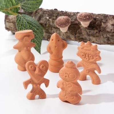 ふるさと納税 瑞浪市 イホシロ窯　手作り　古代箸置き5種類　gf422