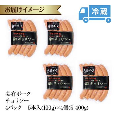 ふるさと納税 十日町市 妻有ポーク チョリソー 100g × 4個 ソーセージ ウインナー 豚肉 冷蔵 新潟県 十日町市 |  | 03
