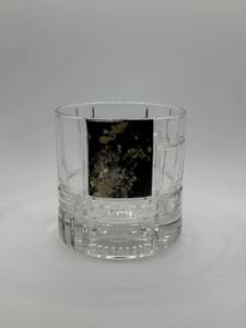 ウィスキーグラス 古代 (金箔)  漆黒 【NF3】