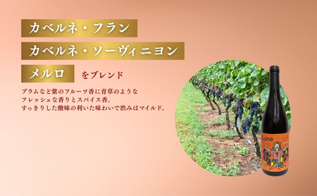 赤ワイン＜リュンヌ＞ 750ml×1本 ｜ 赤ワイン