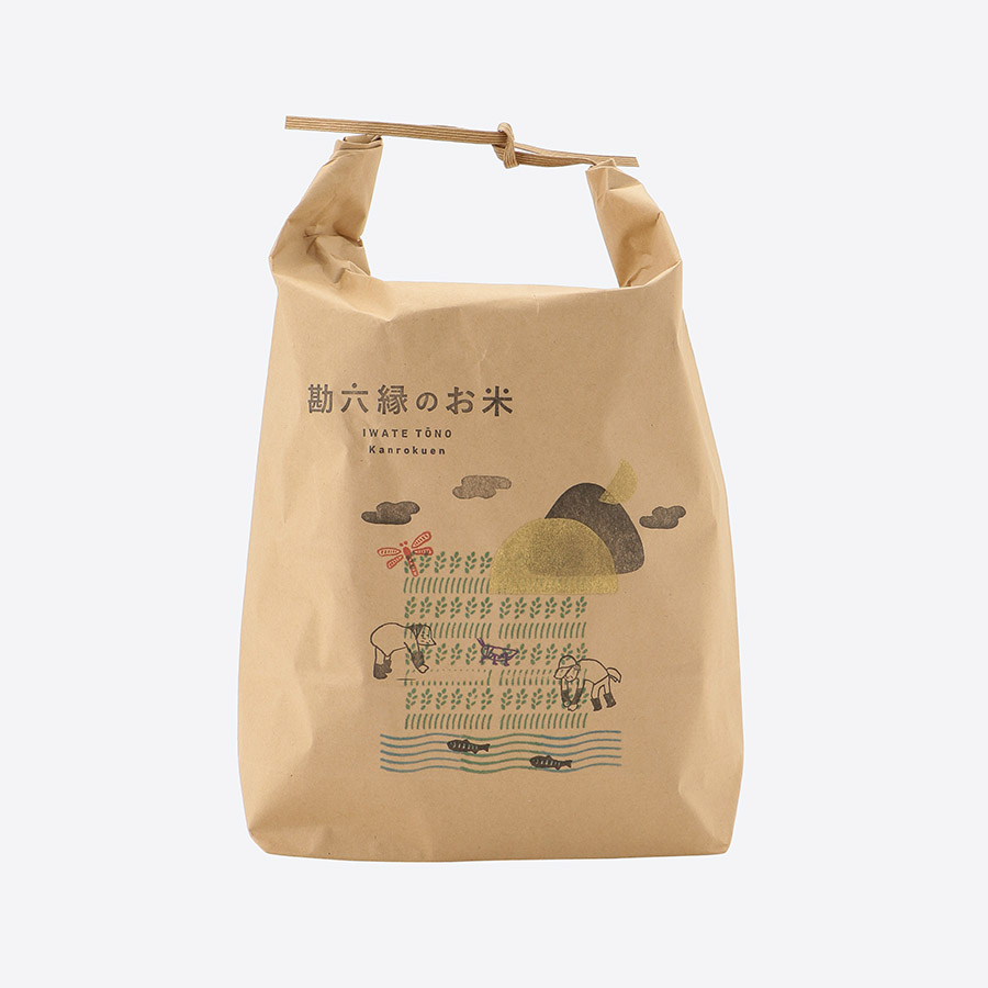 【令和7年産新米】【MI】【ササニシキ】肥料・農薬不使用 遠野市小友町産 5kg