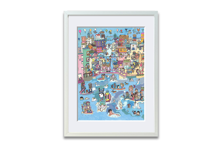 アート作品「水の都・ヴェネチア」（小） 【169009】 絵画 ｲﾝﾃﾘｱ ｱｰﾄ 芸術品 美術品