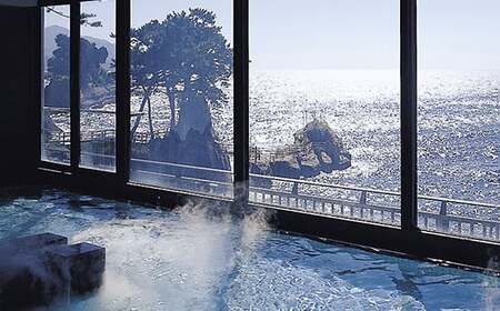 海辺のかくれ湯清流　宿泊補助券 (15,000円分)　/ 静岡 伊豆 堂ヶ島 清流 観光 旅行 国内旅行 宿泊 宿泊補助券 海 露天風呂 [0760004]