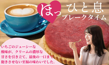 さがほのか いちご タルト （6号サイズ・直径18cm）冷凍 濃厚 苺 お祝い 冷凍 デザート スイーツ プレゼント ギフト 贈り物 クリスマス お土産 誕生日  佐賀県  C200-017