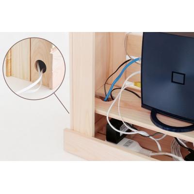 ふるさと納税 熊野市 ルーター ケーブル ボックス Lサイズ 収納 / 紀州産 桧 神棚屋さんが作る 木製 2段収納 |  | 03