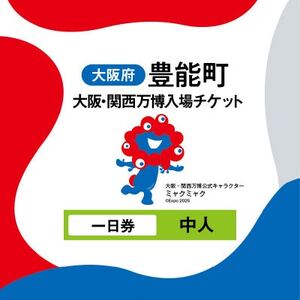 大阪・関西万博入場チケット　一日券(中人)【1648112】