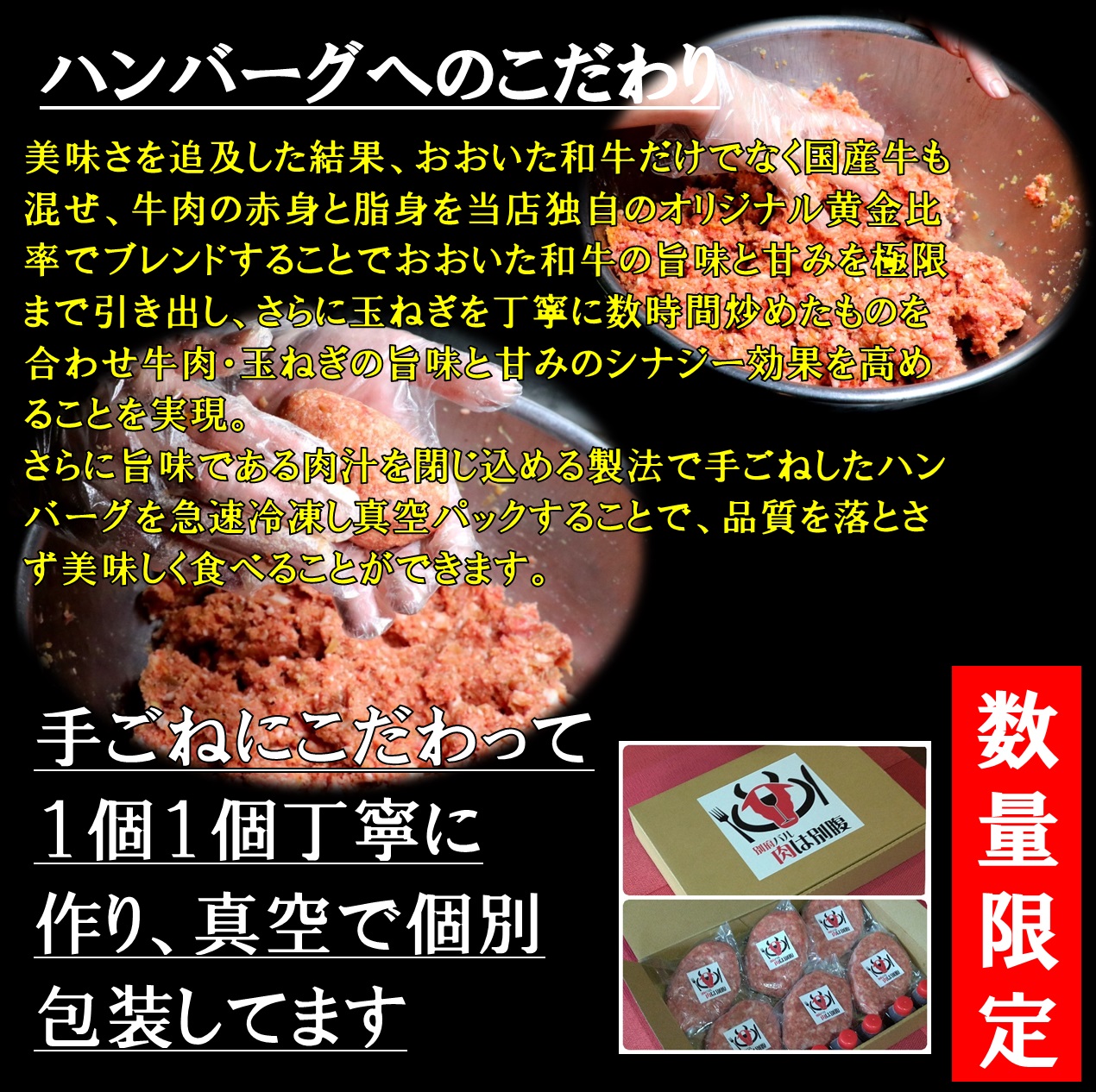 おおいた和牛入り「肉は別腹」ハンバーグ