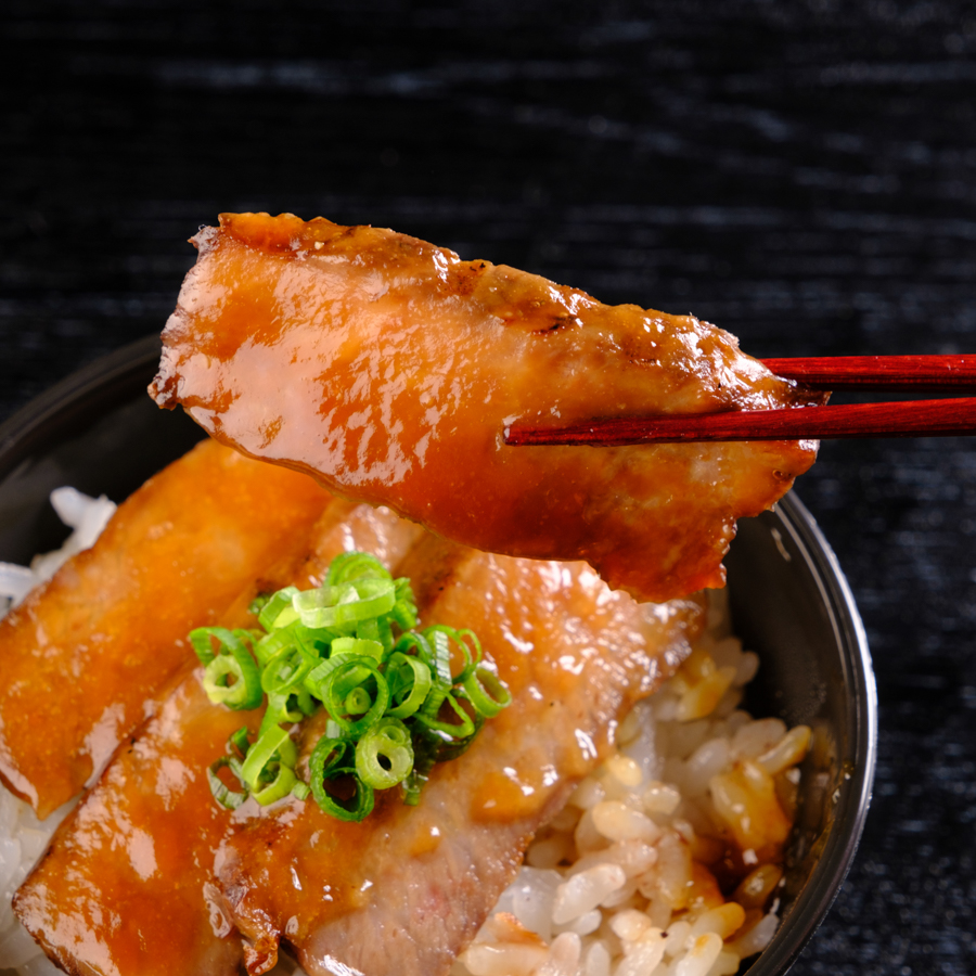＜かねすえ＞佐賀牛ステーキ小丼セット 150g×4個