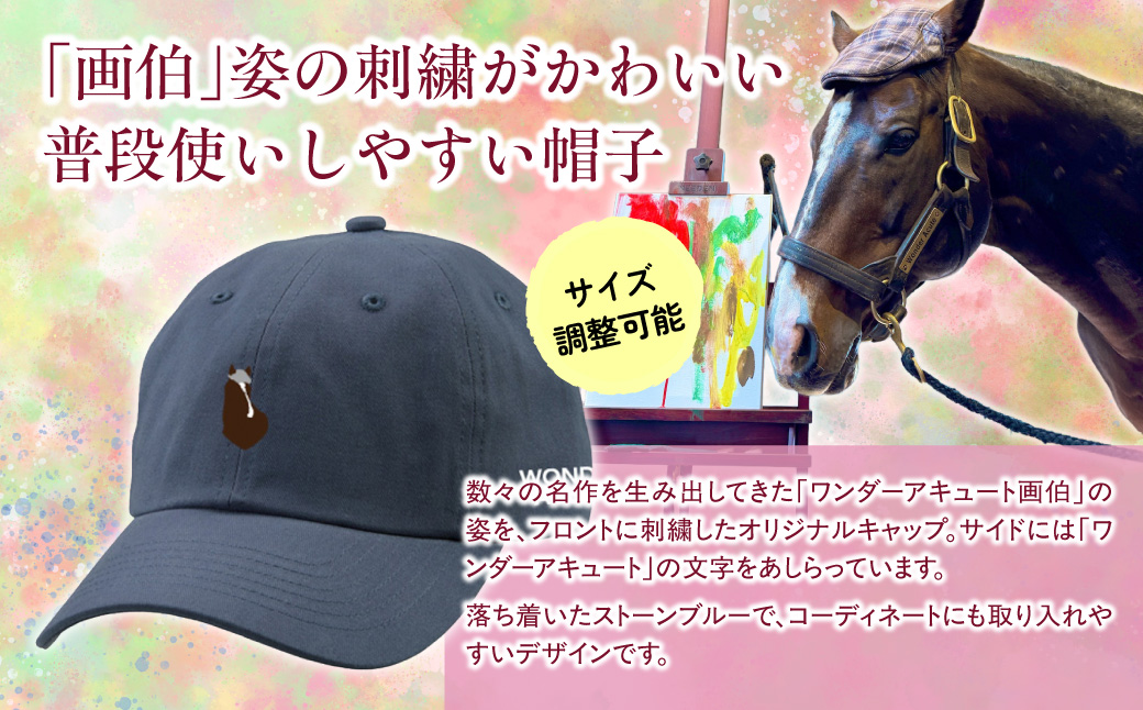 【TVで紹介！】【ワンダーアキュート画伯】キャップ BRTV202